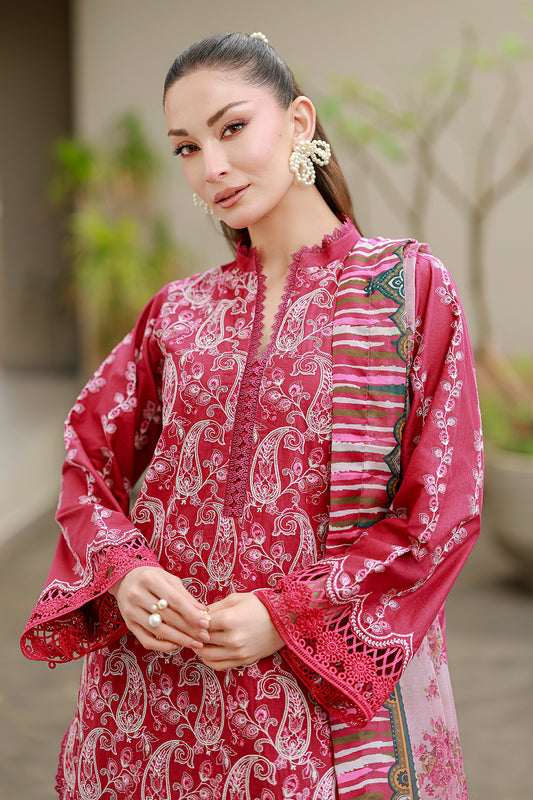 Embroidered Shirt Shalwar Dupatta - 4078