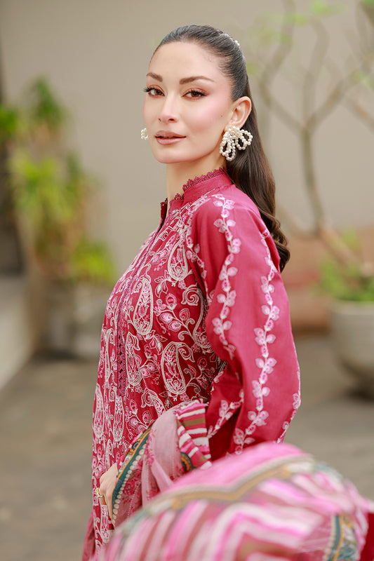Embroidered Shirt Shalwar Dupatta - 4078