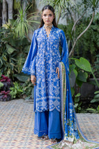 Embroidered Shirt Shalwar Dupatta - 4079