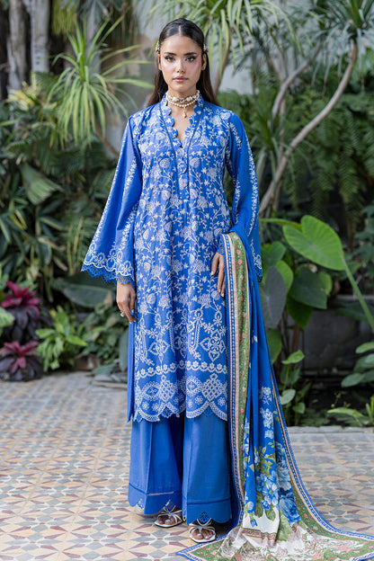 Embroidered Shirt Shalwar Dupatta - 4079