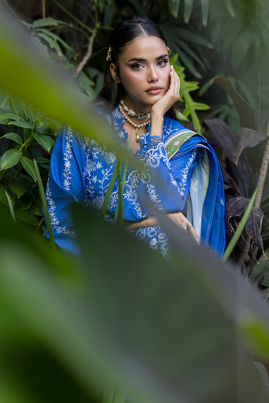 Embroidered Shirt Shalwar Dupatta - 4079