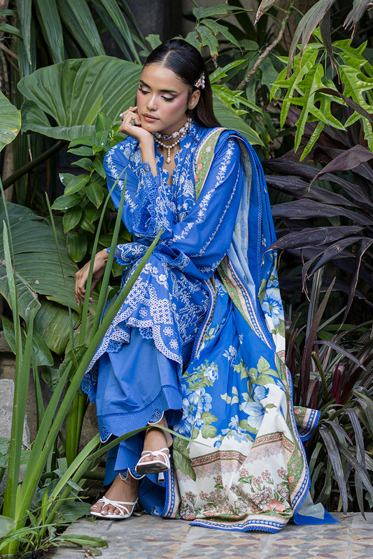 Embroidered Shirt Shalwar Dupatta - 4079