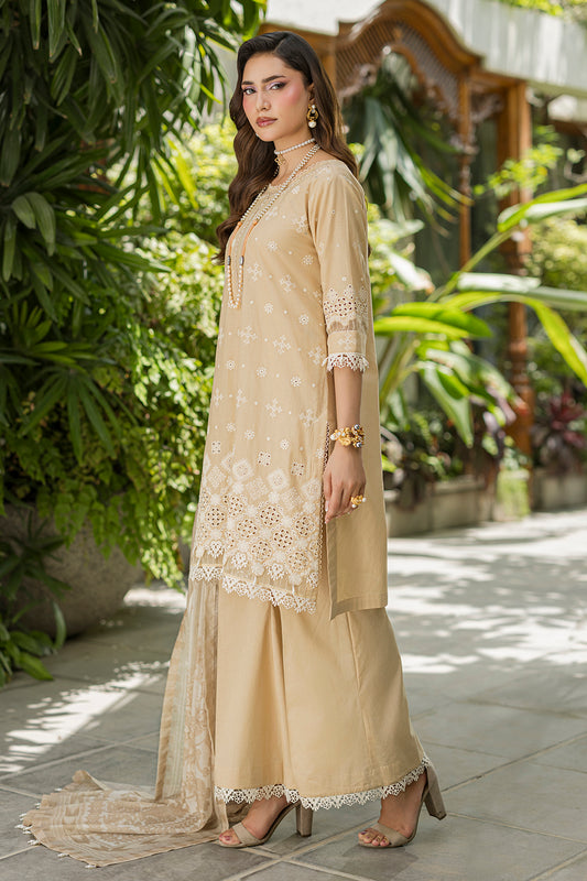 Embroidered Shirt Shalwar Dupatta - 4081