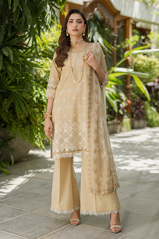 Embroidered Shirt Shalwar Dupatta - 4081