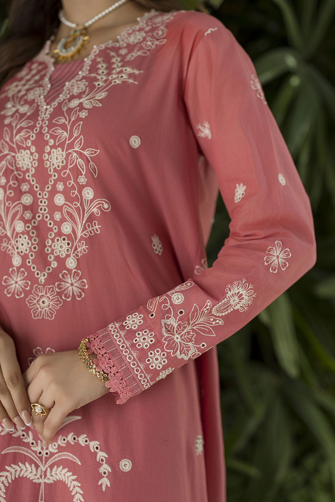 Embroidered Shirt Shalwar Dupatta - 4082