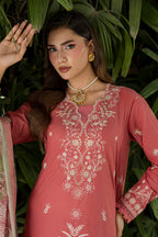 Embroidered Shirt Shalwar Dupatta - 4082