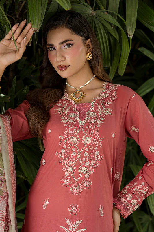 Embroidered Shirt Shalwar Dupatta - 4082