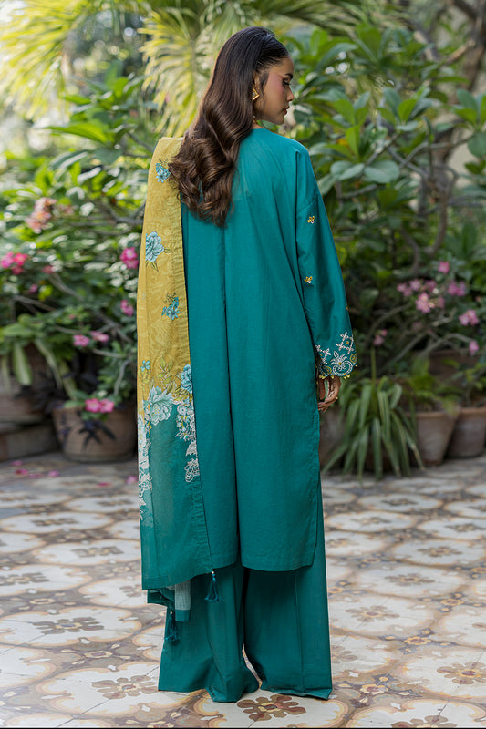 Embroidered Shirt Shalwar Dupatta - 4083