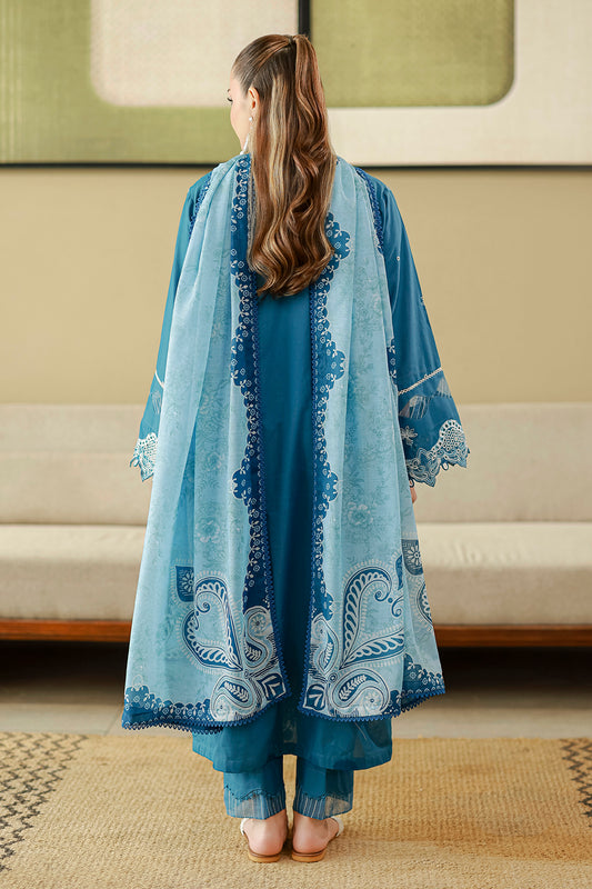 Embroidered Shirt Shalwar Dupatta - 4084