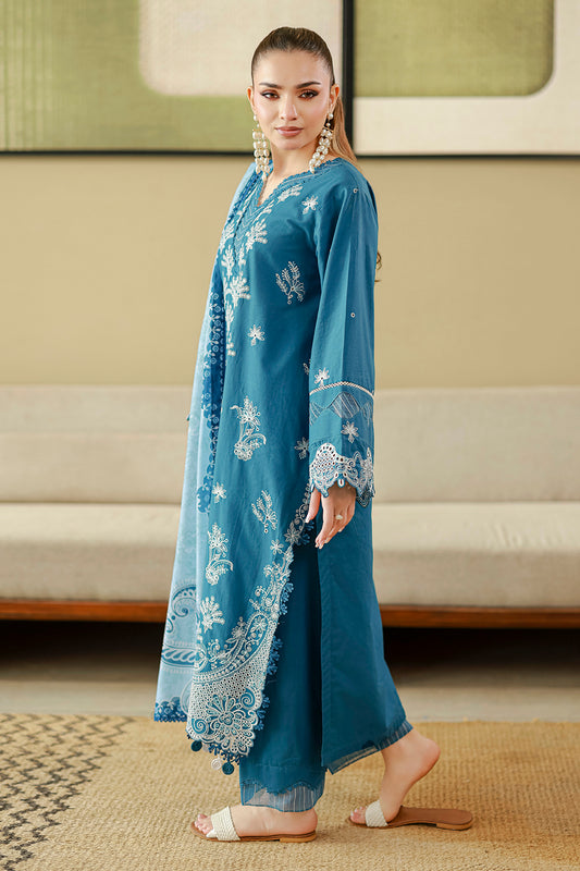 Embroidered Shirt Shalwar Dupatta - 4084