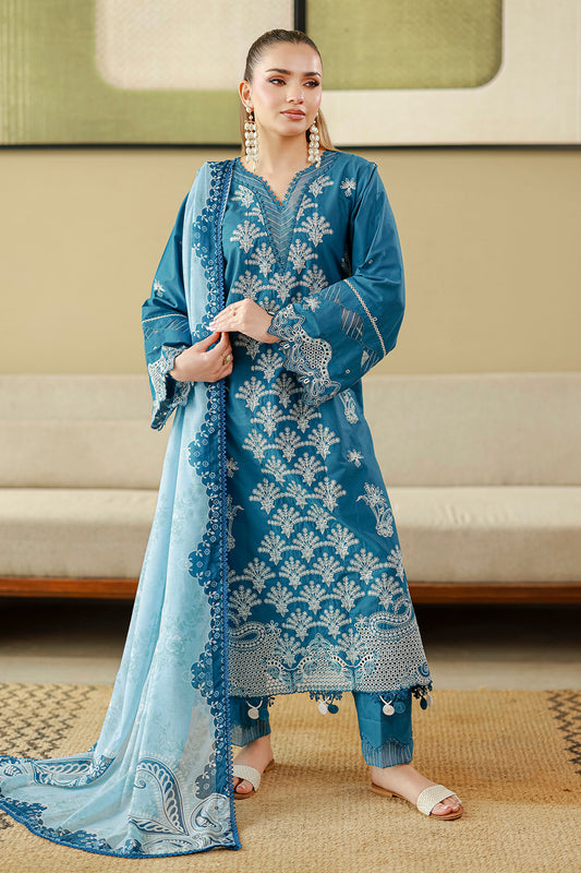 Embroidered Shirt Shalwar Dupatta - 4084
