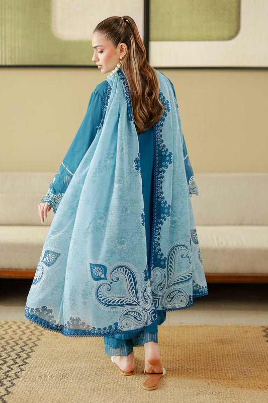 Embroidered Shirt Shalwar Dupatta - 4084