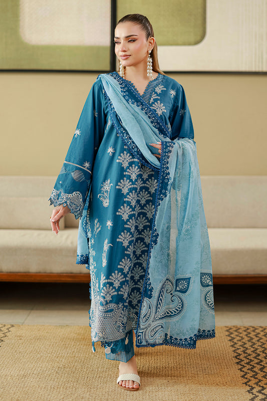 Embroidered Shirt Shalwar Dupatta - 4084