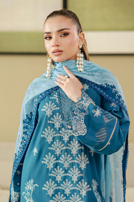 Embroidered Shirt Shalwar Dupatta - 4084
