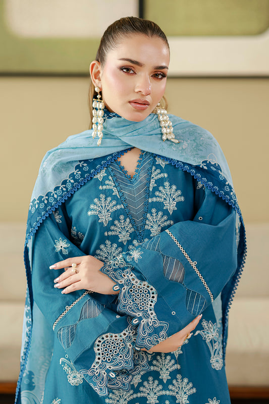 Embroidered Shirt Shalwar Dupatta - 4084