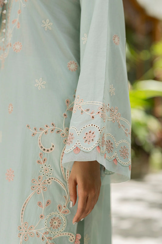 Embroidered Shirt Shalwar Dupatta - 4086