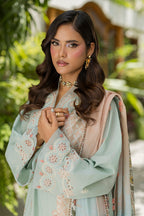 Embroidered Shirt Shalwar Dupatta - 4086