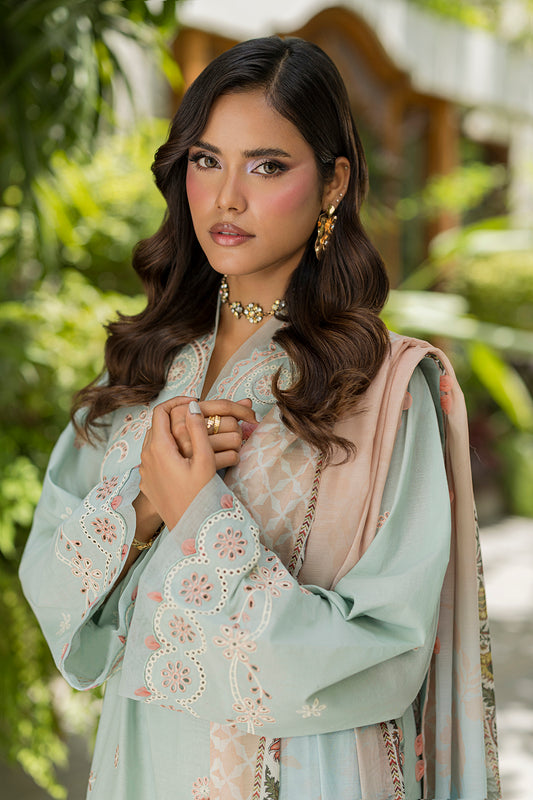 Embroidered Shirt Shalwar Dupatta - 4086