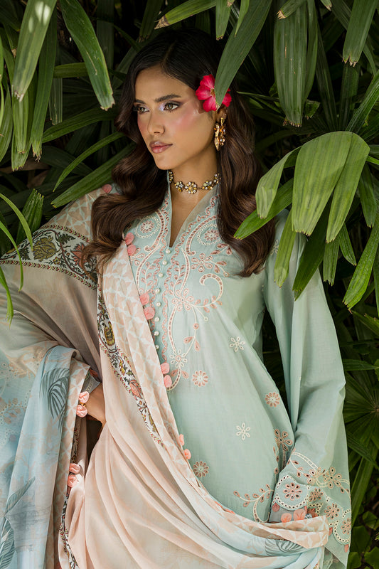 Embroidered Shirt Shalwar Dupatta - 4086