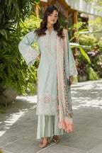 Embroidered Shirt Shalwar Dupatta - 4086