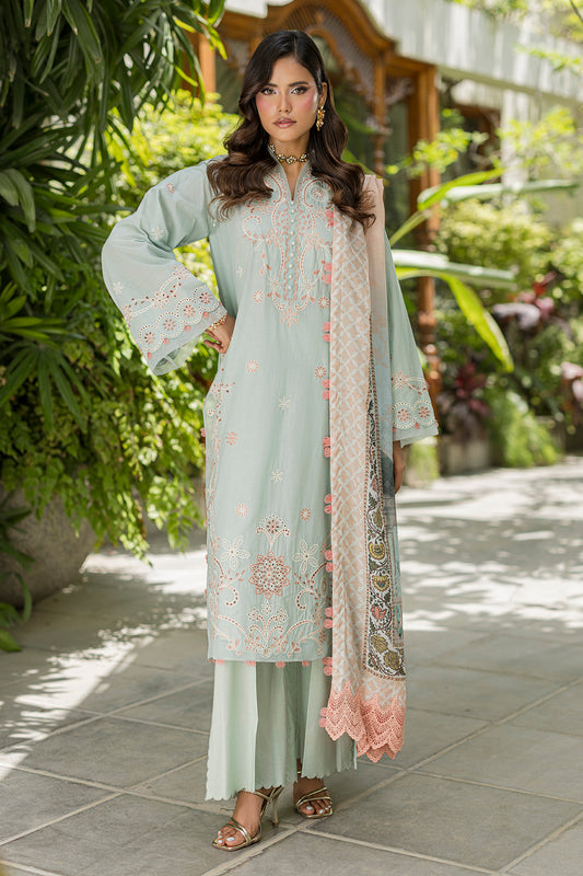 Embroidered Shirt Shalwar Dupatta - 4086