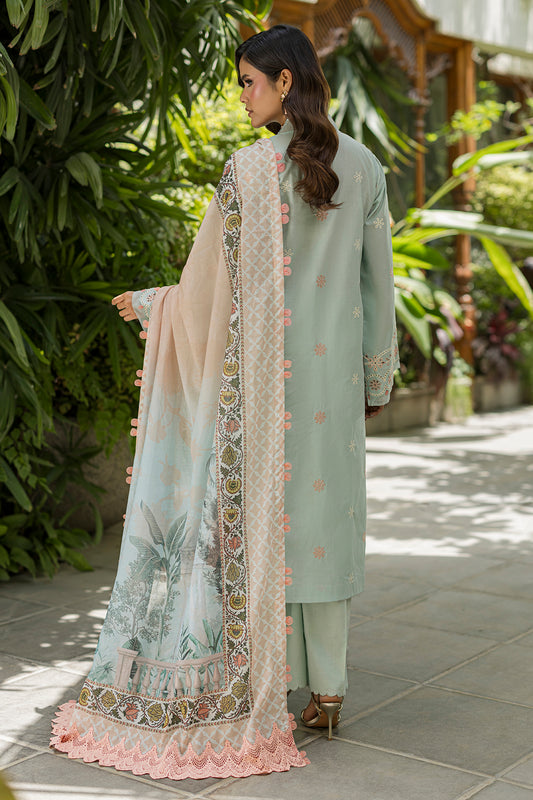 Embroidered Shirt Shalwar Dupatta - 4086