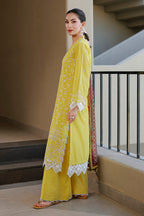 Embroidered Shirt Shalwar Dupatta - 4087