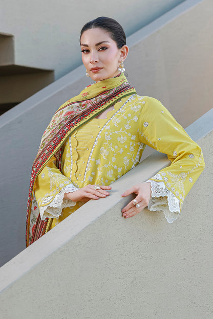 Embroidered Shirt Shalwar Dupatta - 4087