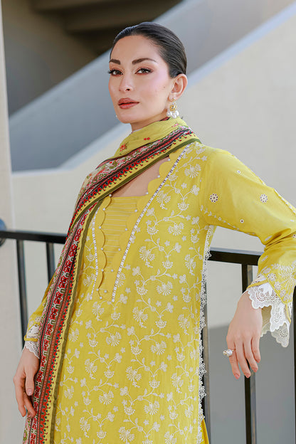 Embroidered Shirt Shalwar Dupatta - 4087
