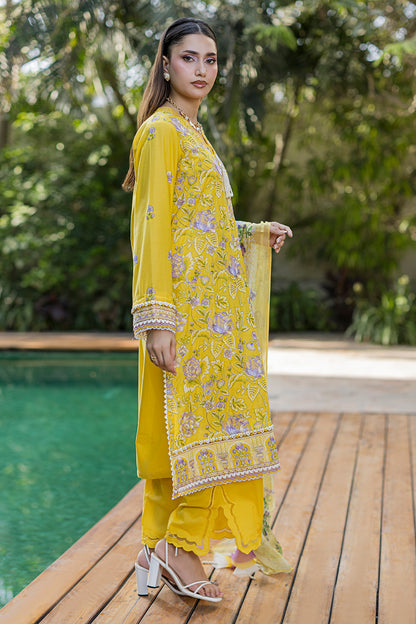 Embroidered Shirt Shalwar Dupatta - 4088