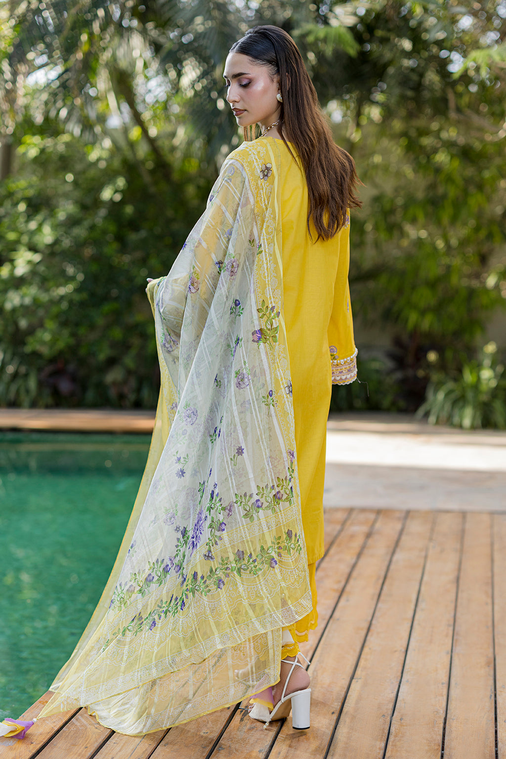 Embroidered Shirt Shalwar Dupatta - 4088