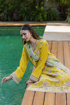 Embroidered Shirt Shalwar Dupatta - 4088