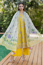 Embroidered Shirt Shalwar Dupatta - 4088