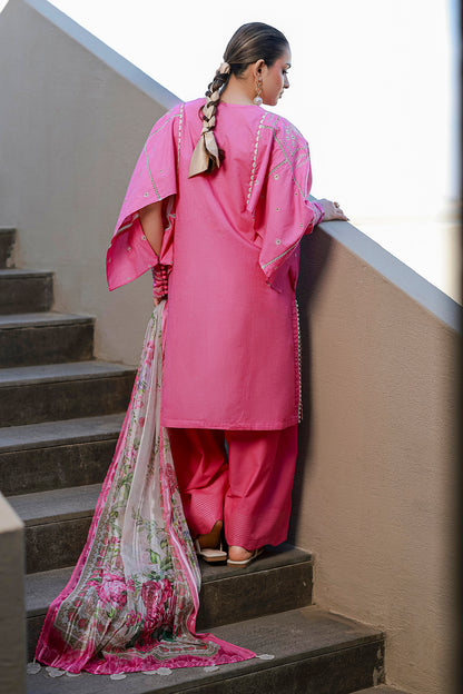 Embroidered Shirt Shalwar Dupatta - 4089