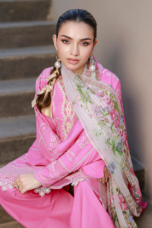 Embroidered Shirt Shalwar Dupatta - 4089