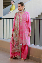 Embroidered Shirt Shalwar Dupatta - 4089