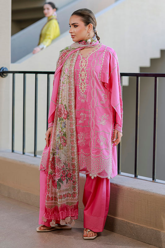 Embroidered Shirt Shalwar Dupatta - 4089