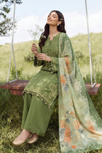 Embroidered Shirt Shalwar Dupatta - 4090