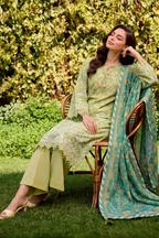 Embroidered Shirt Shalwar Dupatta - 4091