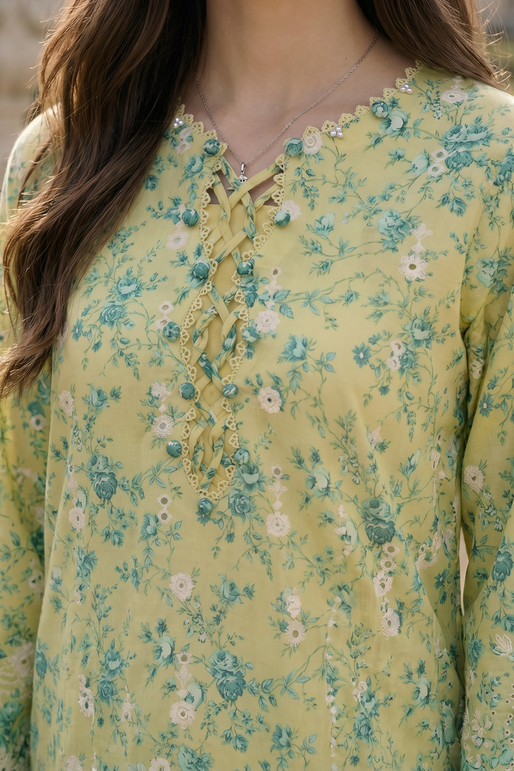 Embroidered Shirt Shalwar Dupatta - 4091