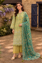 Embroidered Shirt Shalwar Dupatta - 4091