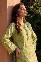 Embroidered Shirt Shalwar Dupatta - 4091