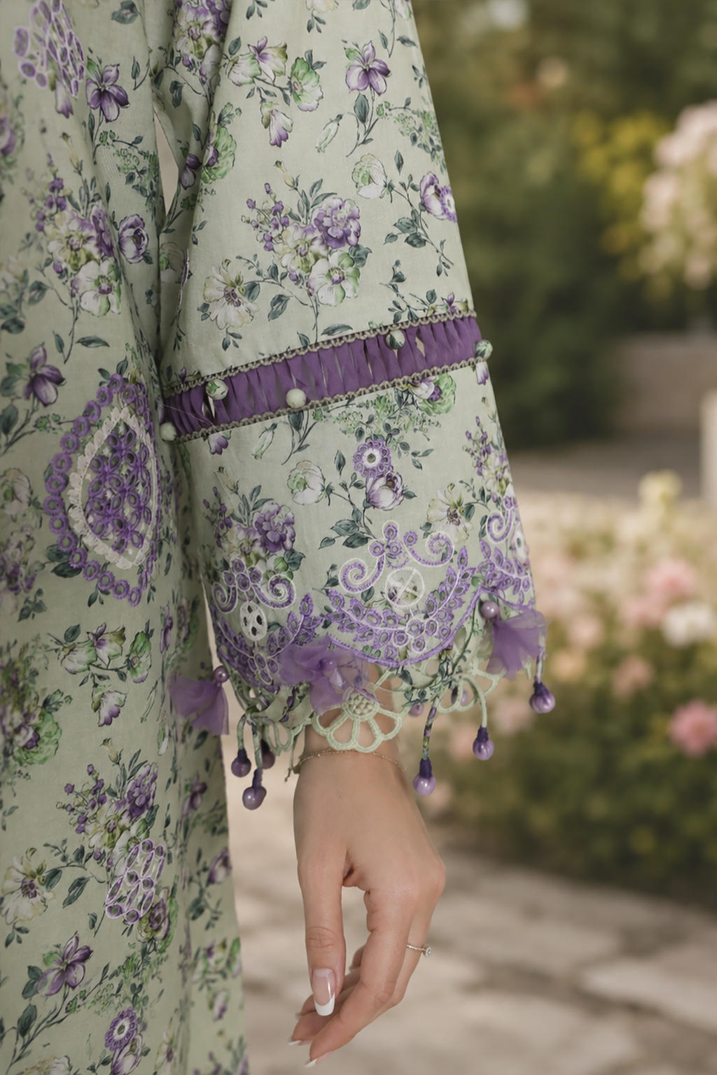 Embroidered Shirt Shalwar Dupatta - 4092