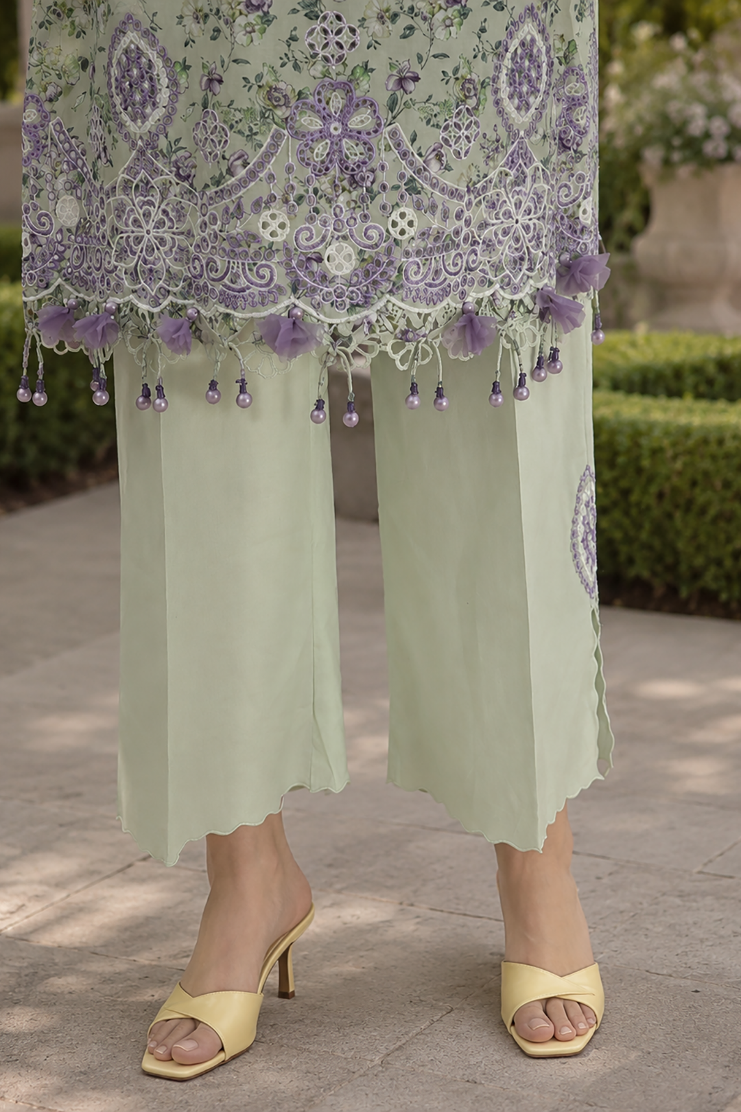 Embroidered Shirt Shalwar Dupatta - 4092
