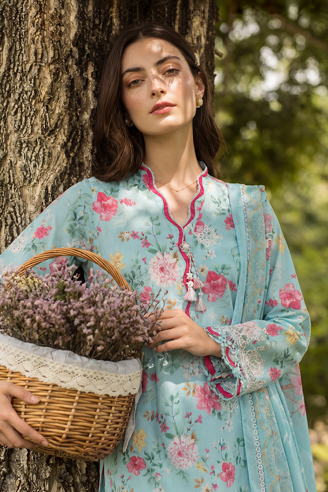 Embroidered Shirt Shalwar Dupatta - 4095