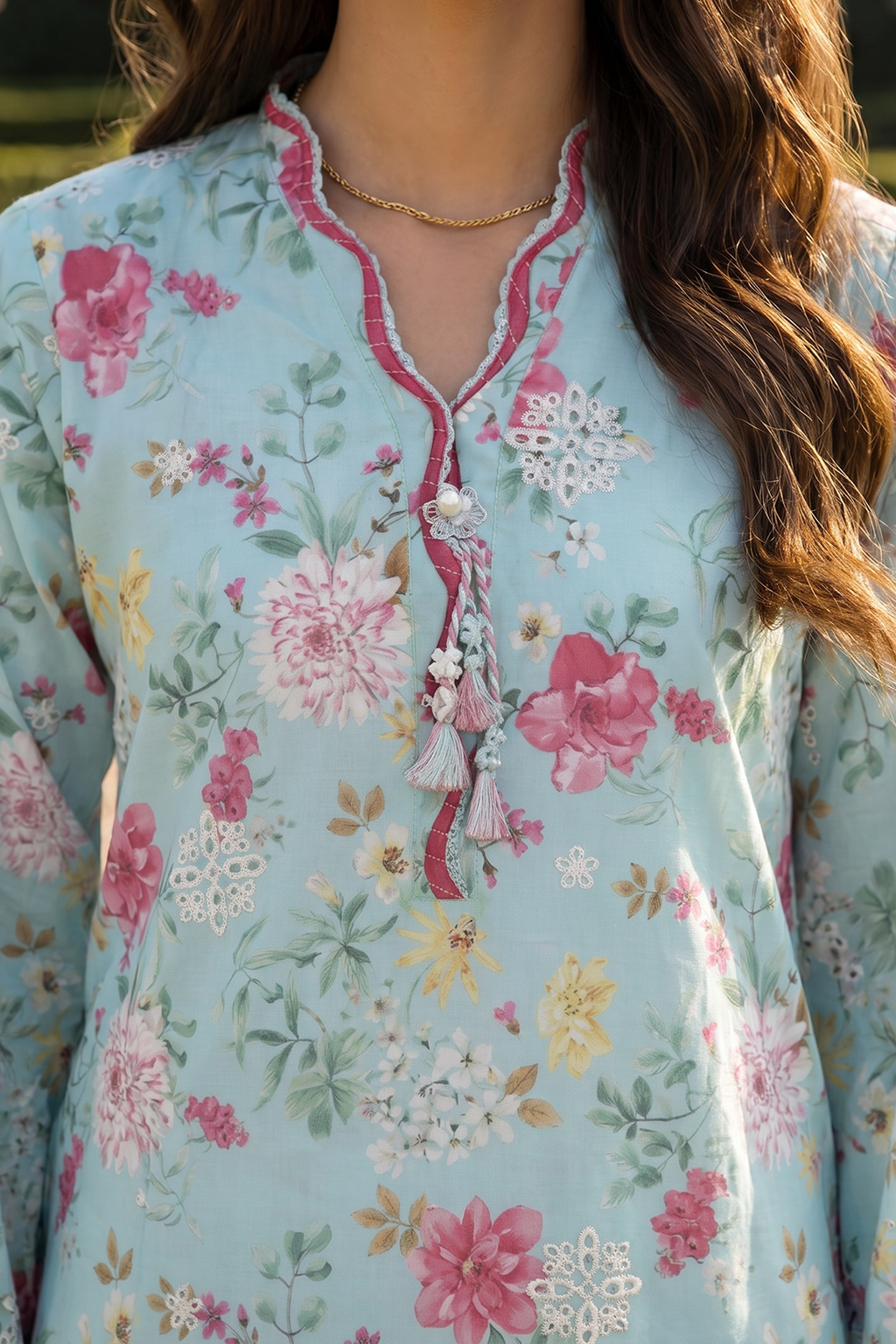Embroidered Shirt Shalwar Dupatta - 4095