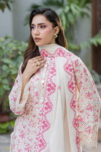 Embroidered Shirt Shalwar Dupatta - 4096