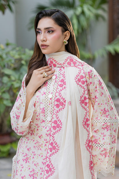 Embroidered Shirt Shalwar Dupatta - 4096