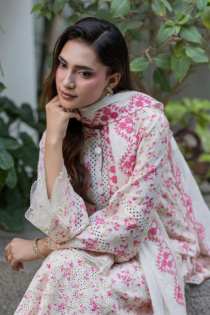 Embroidered Shirt Shalwar Dupatta - 4096