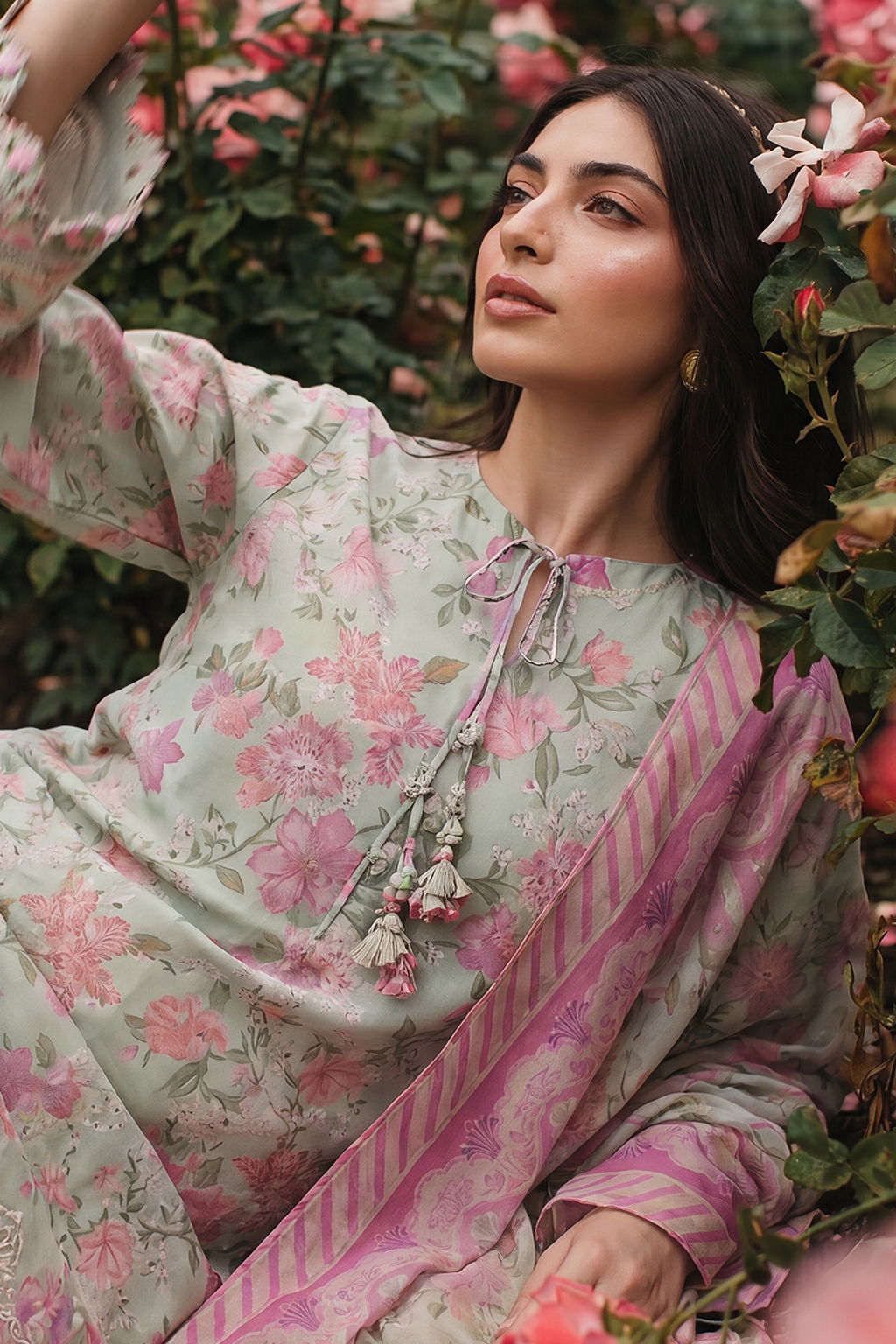 Embroidered Shirt Shalwar Dupatta - 4098
